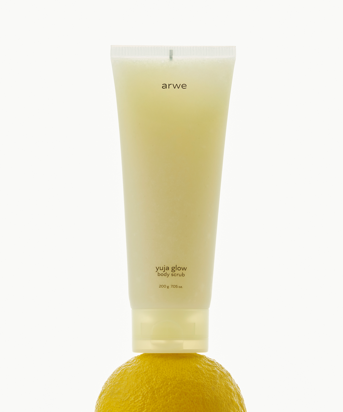 아르베(ARWE) 유자 글로우 바디 스크럽 200g & 바디 에멀전 250ml 세트