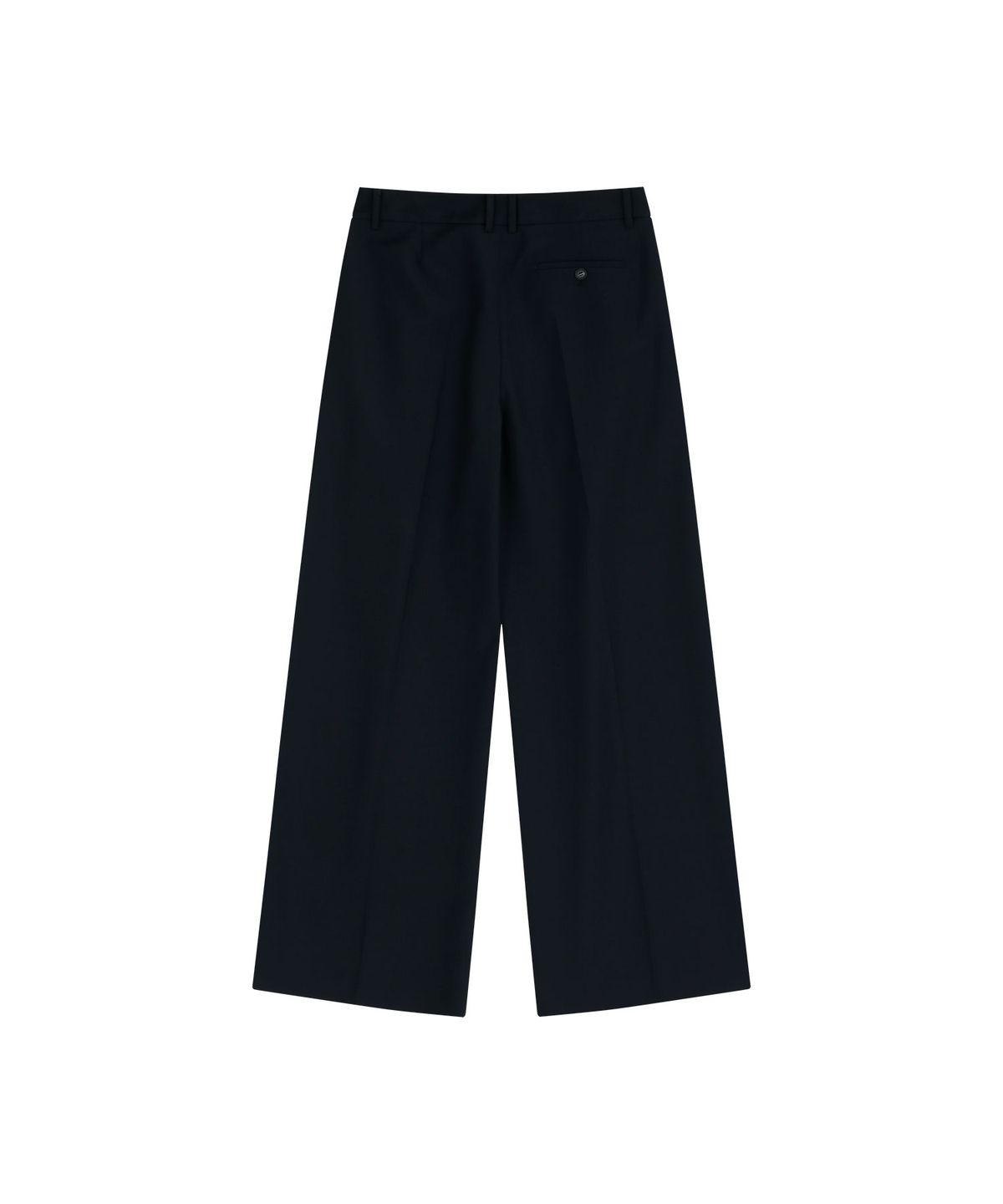 비자비(VIS A VIS) SUMMER WOOL WIDE LEG PANTS (NAVY)
