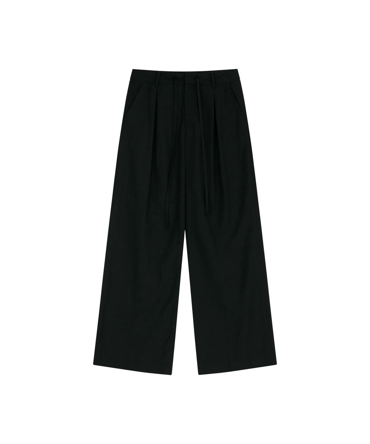 비자비(VIS A VIS) TENCEL LINEN PANTS (BLACK)
