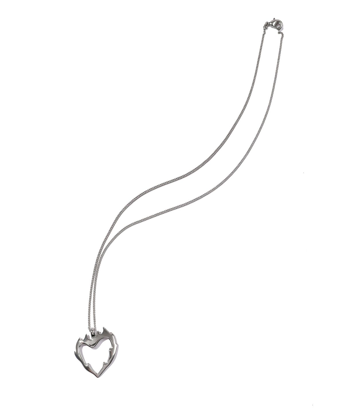 원더비지터(WONDERVISITOR) Burning heart Necklace