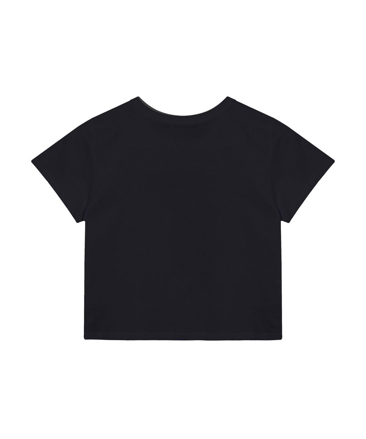 닉앤니콜(NICK&NICOLE) ROSE SIGNATURE CROP TOP_BLACK BURGUNDY