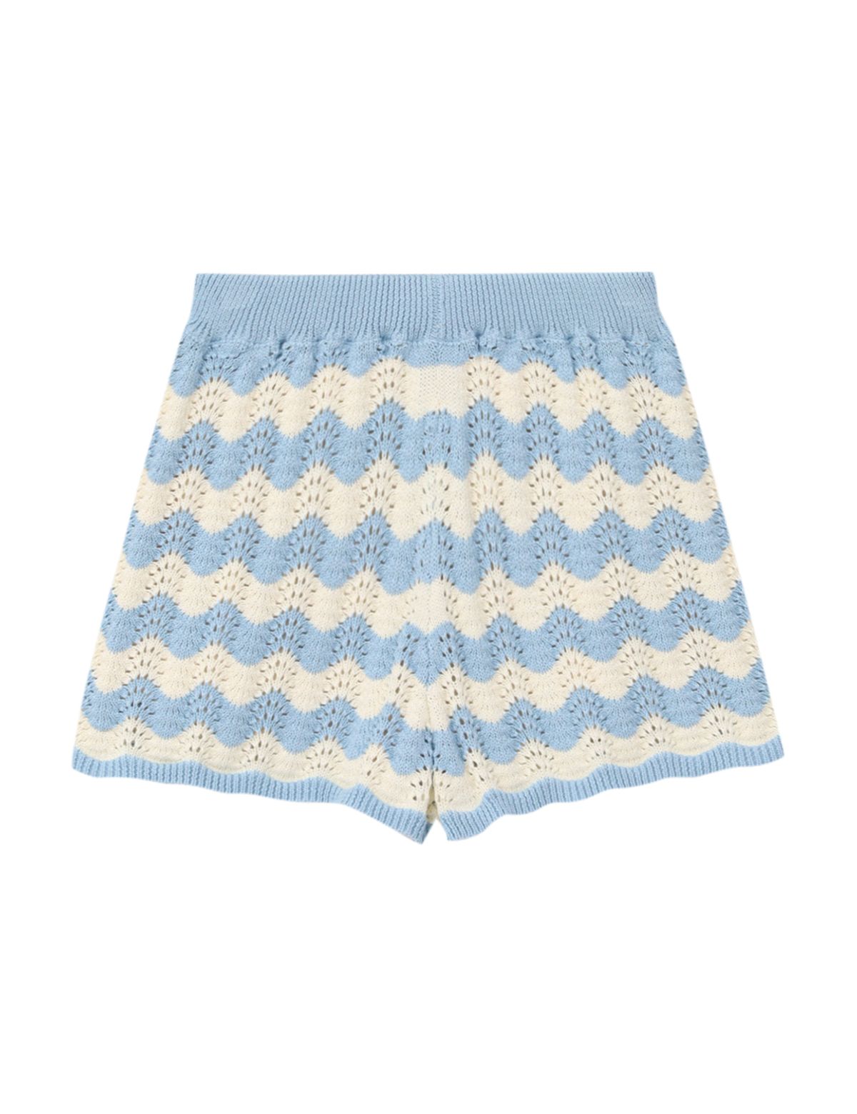 써피(SURFEA) ISLA KNIT SHORTS_SKY BLUE