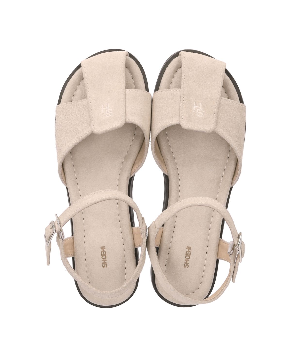 슈하이(SHOEHI) 카일리 소가죽 스트랩 샌들(2Colors)_S1225