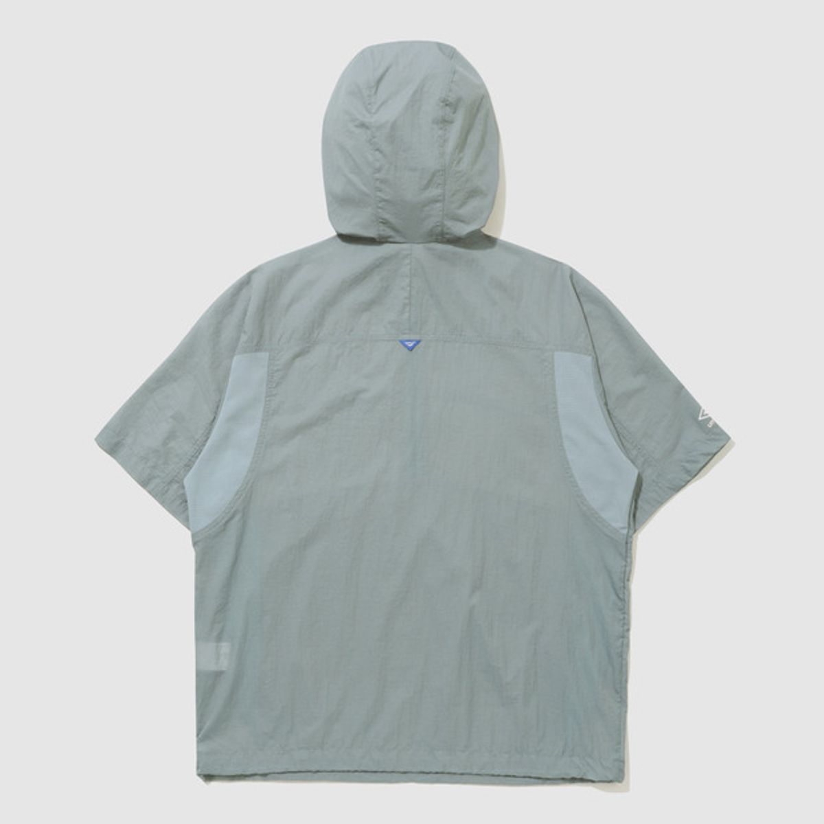엄브로(UMBRO) 라이트브리즈 쿨링 반팔 후드 아노락 민트(UQ223CWT66)
