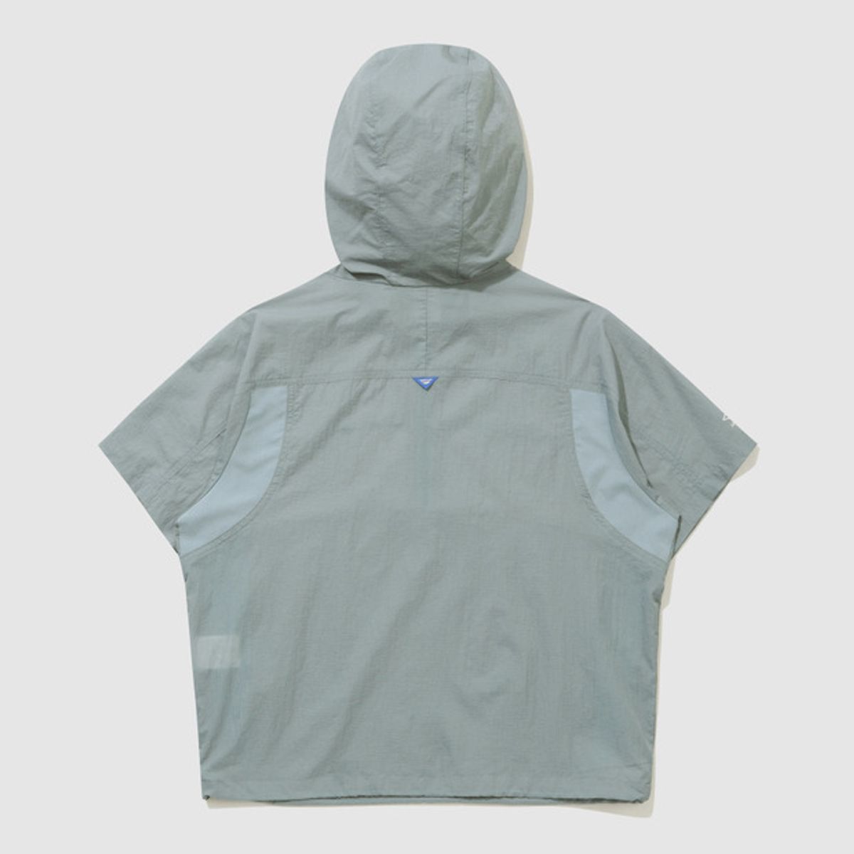 엄브로(UMBRO) 라이트브리즈 쿨링 반팔 후드 아노락 민트(UQ223CWT66)