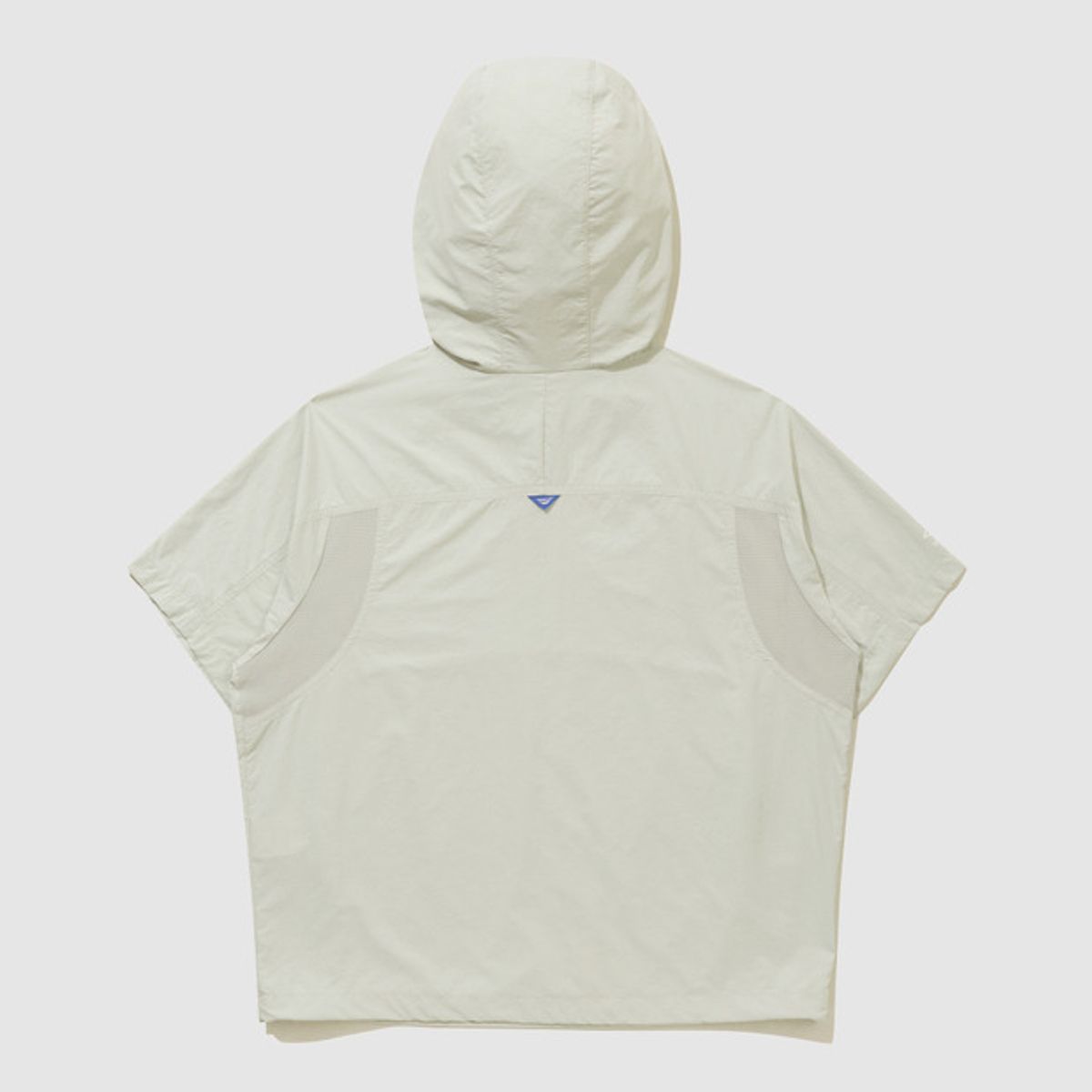 엄브로(UMBRO) 라이트브리즈 쿨링 반팔 후드 아노락 베이지(UQ223CWT66)