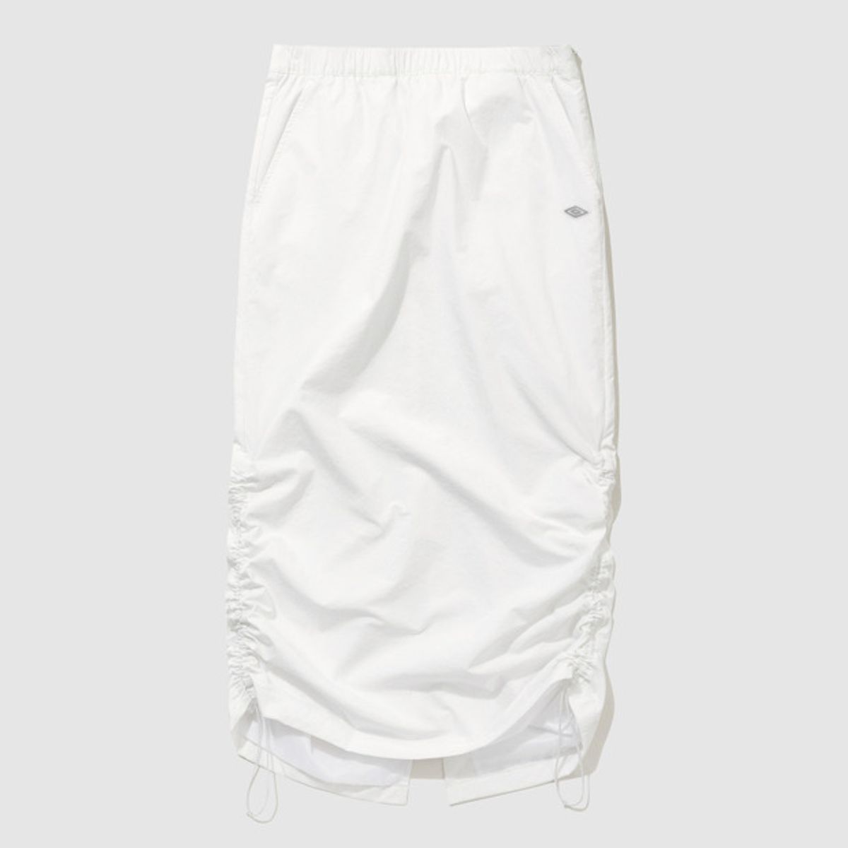 엄브로(UMBRO) 라이트브리즈 쿨링 우먼스 롱 스커트 화이트(UQ222CSK66)