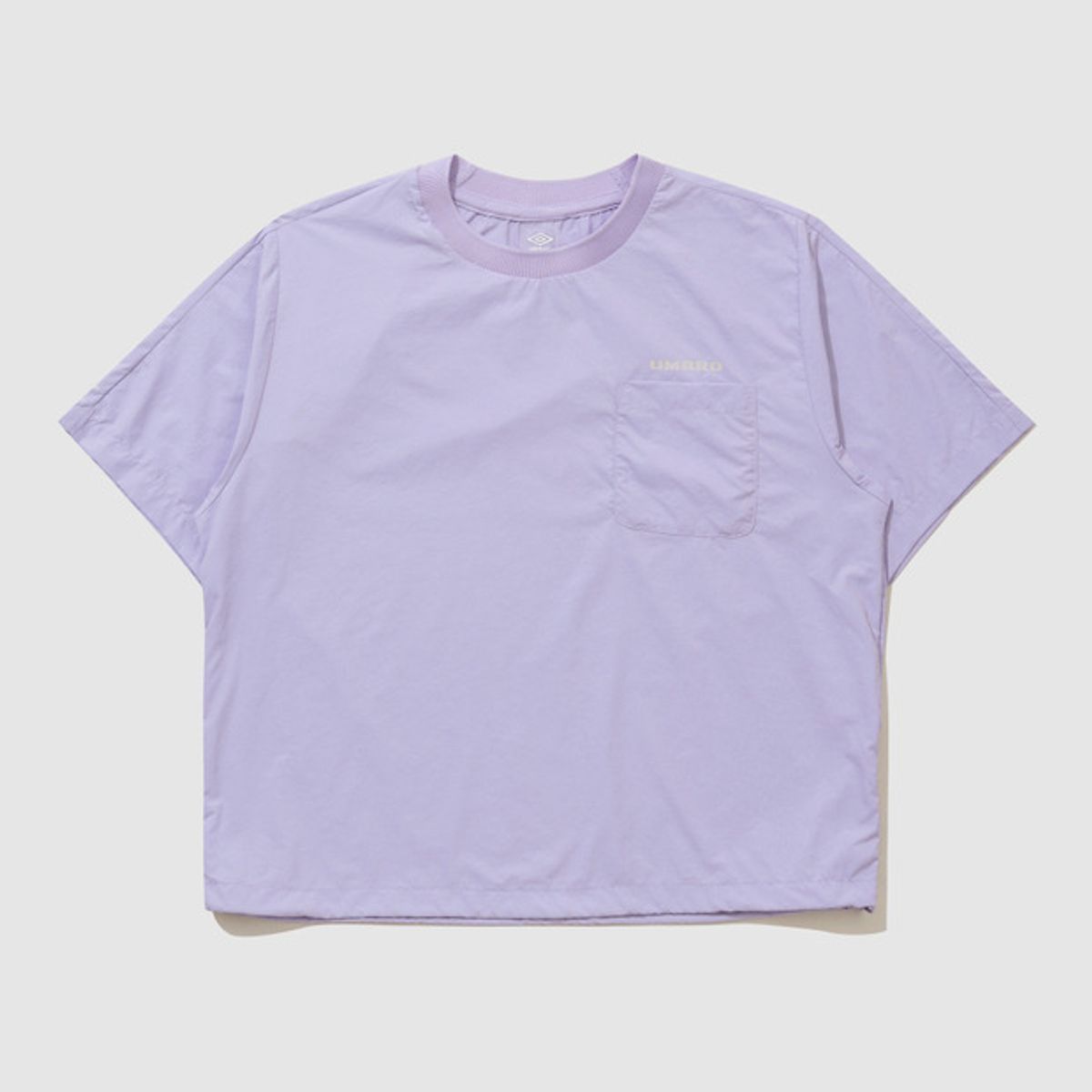 엄브로(UMBRO) 라이트브리즈 쿨링 반팔 피스테 라벤더(UQ223CWT67)