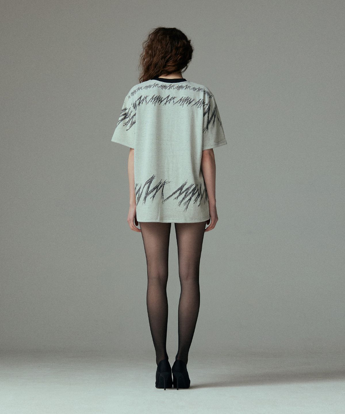 므아므(MMAM) Logo knit T-shirt