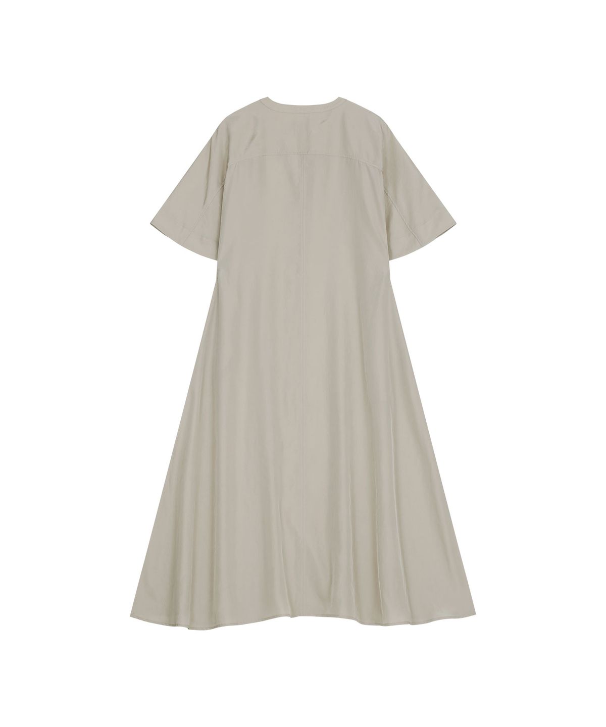 비자비(VIS A VIS) CRINKLED SHIRT DRESS (BEIGE)