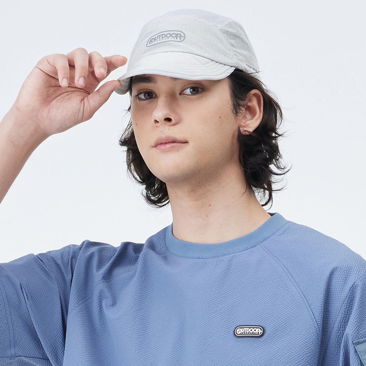아웃도어 프로덕츠(OUTDOOR PRODUCTS) MESH RUNNER CAP (LIGHT GRAY)