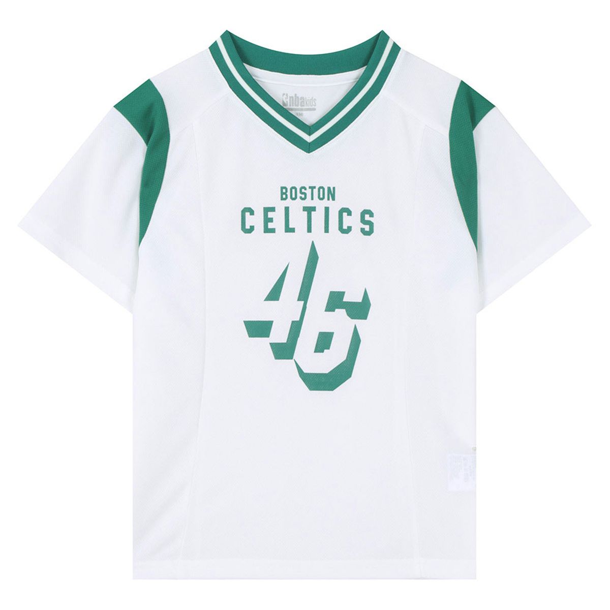 엔비에이 키즈(NBA KIDS) NBA 폴리메쉬 절개 팀 티셔츠(K252TS090P) 화이트