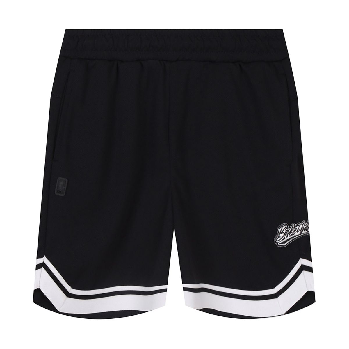 엔비에이 키즈(NBA KIDS) NBA 폴리 메쉬 5부 팬츠(K252TP090P) 블랙