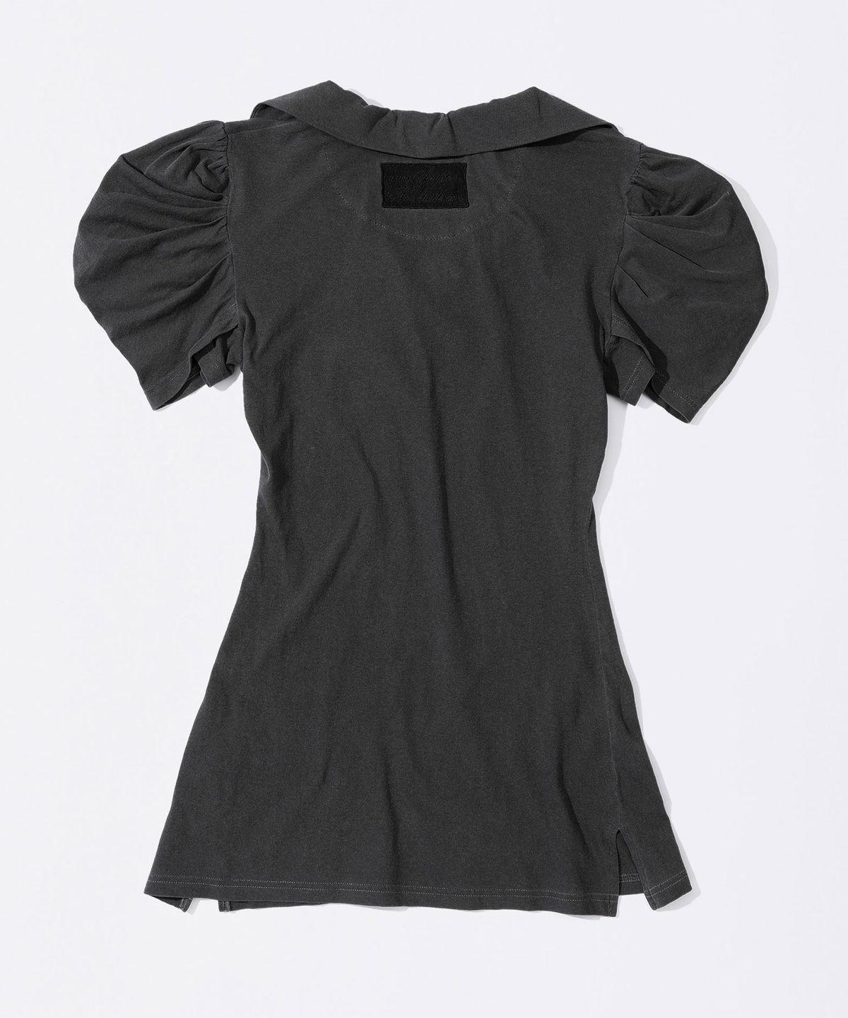 스컬프터(SCULPTOR) Shirring Tennis Dress Washed Black