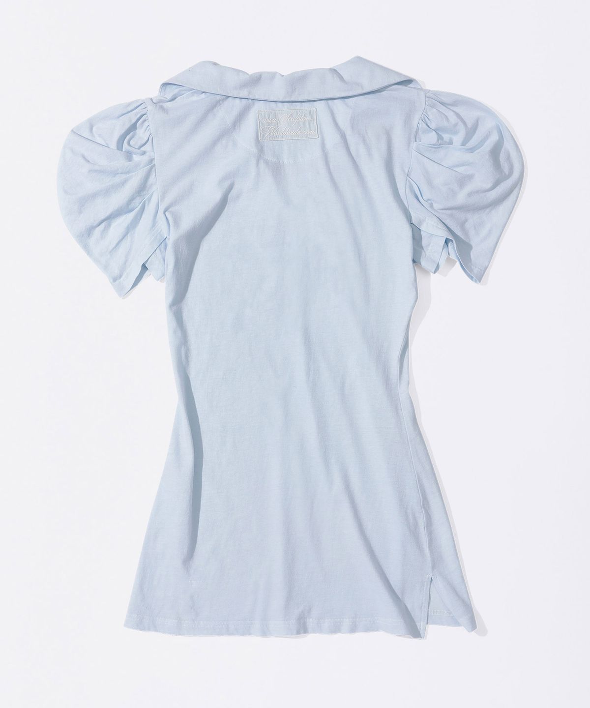 스컬프터(SCULPTOR) Shirring Tennis Dress Baby Blue