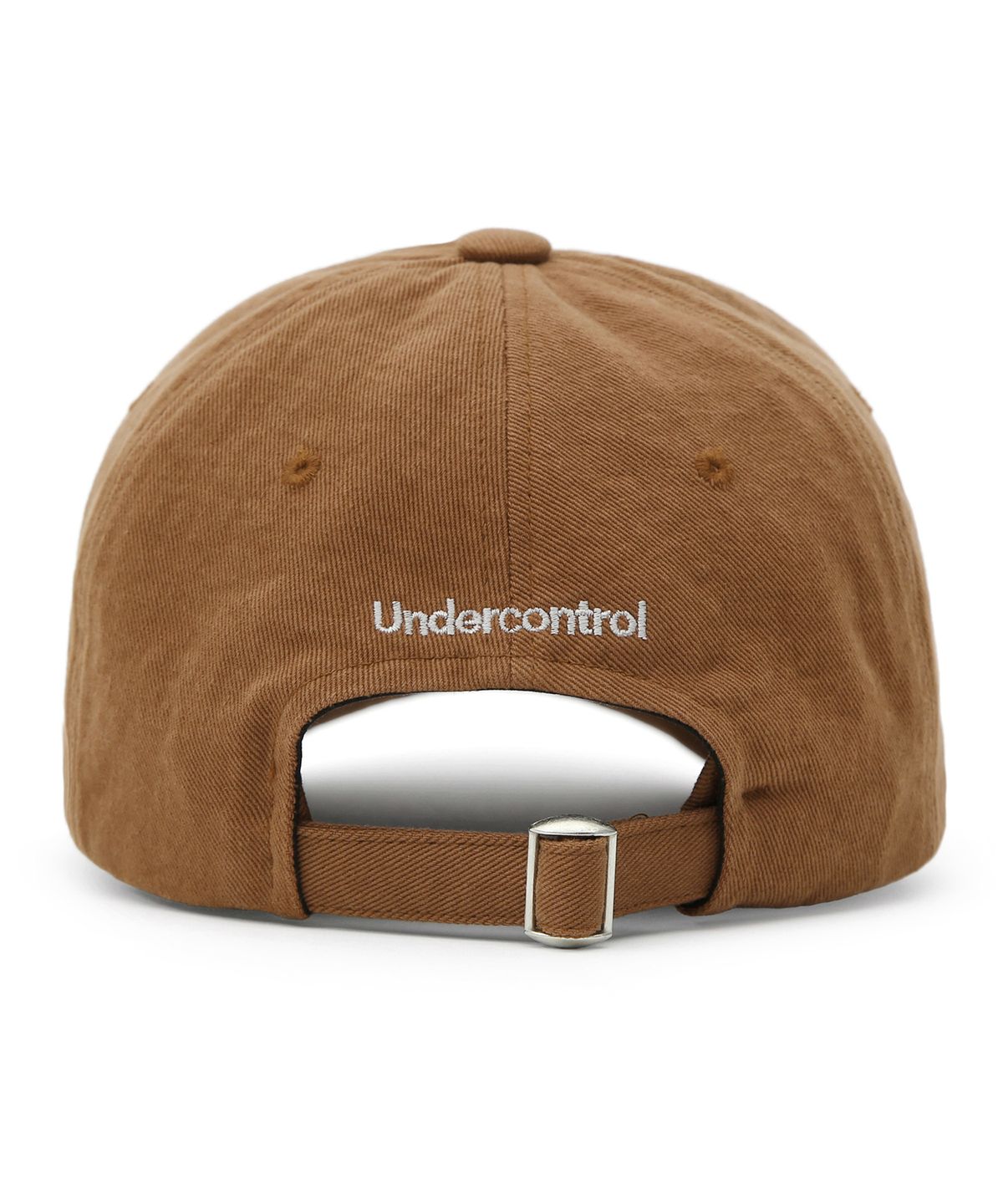 언더컨트롤(UNDERCONTROL) 사계절 코튼 로고 자수 베이직 소프트탑 남녀공용 볼캡 UC / WASHED B B / DESERT
