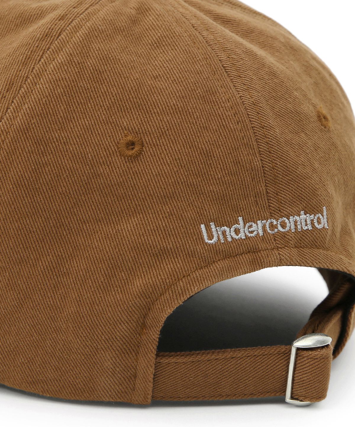 언더컨트롤(UNDERCONTROL) 사계절 코튼 로고 자수 베이직 소프트탑 남녀공용 볼캡 UC / WASHED B B / DESERT