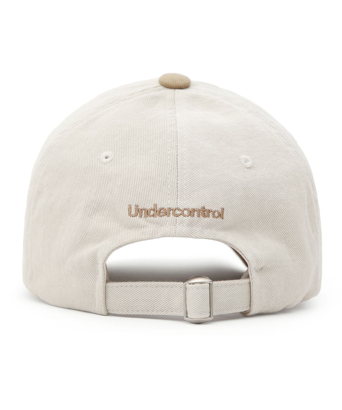 언더컨트롤(UNDERCONTROL) 사계절 코튼 로고 자수 베이직 소프트탑 남녀공용 볼캡 UC / WASHED B B / DESERT MIX