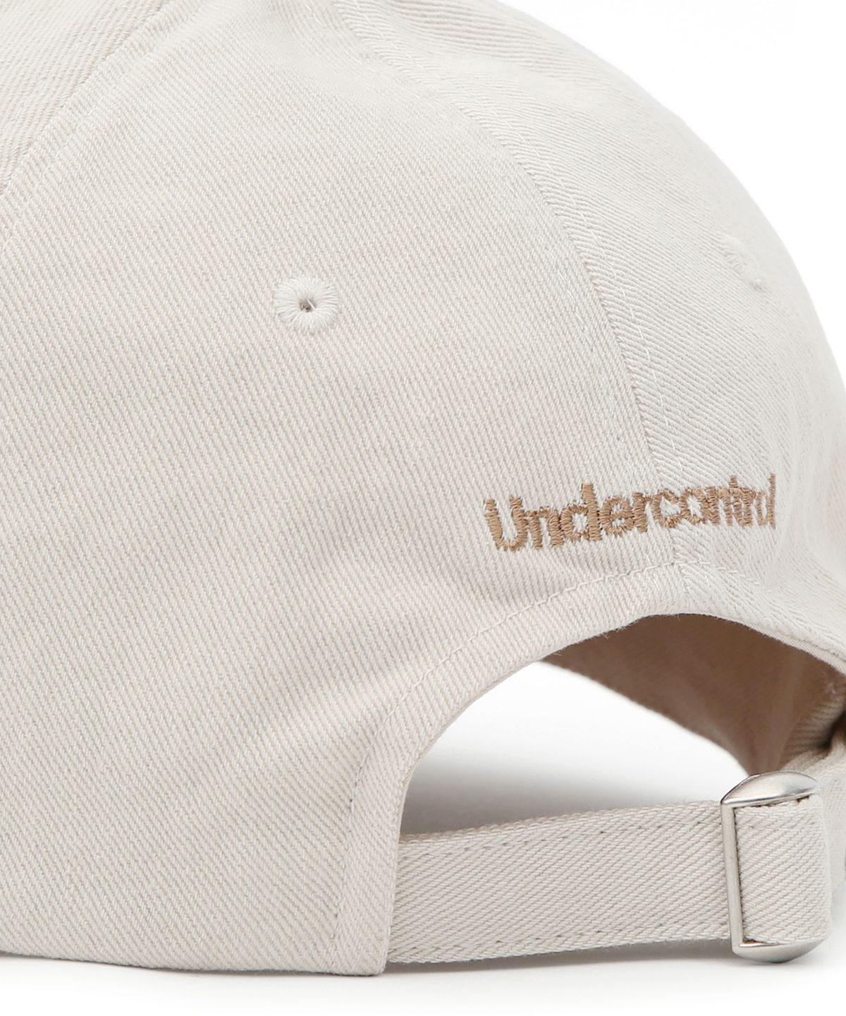 언더컨트롤(UNDERCONTROL) 사계절 코튼 로고 자수 베이직 소프트탑 남녀공용 볼캡 UC / WASHED B B / DESERT MIX