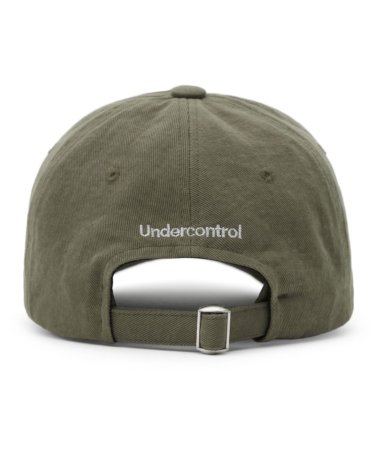 언더컨트롤(UNDERCONTROL) 사계절 코튼 로고 자수 베이직 소프트탑 남녀공용 볼캡 UC / WASHED B B / KHAKI