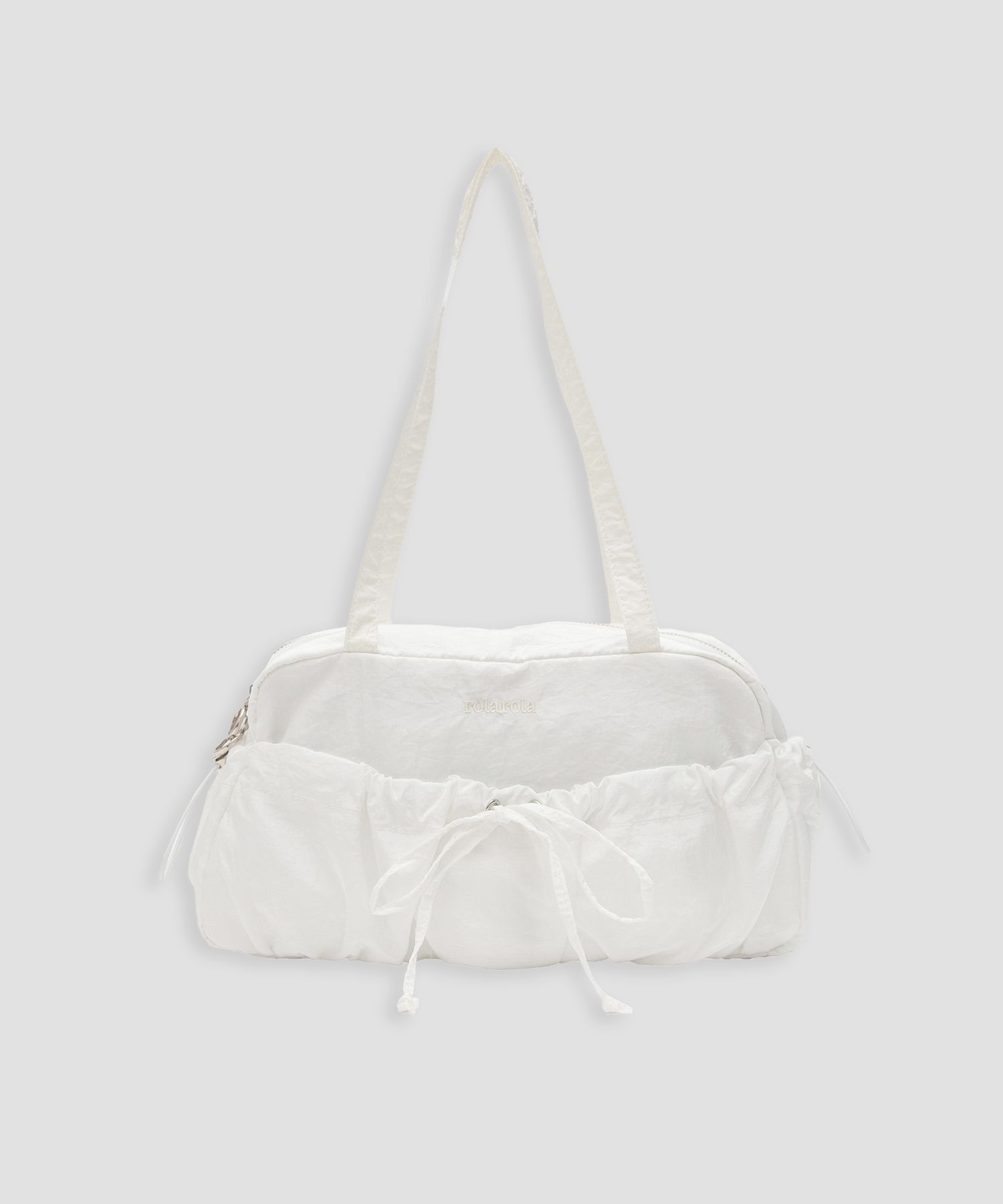 ROLAROLA★大人気★ROLA RIBBON DUFFLE BAG♪ STRING RIBBON DUFFLE BAG BLACK - ROLAROLA | 60% - Asian