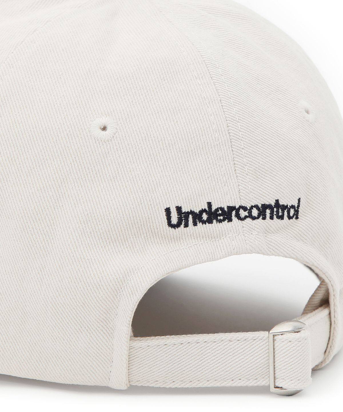 언더컨트롤(UNDERCONTROL) 사계절 코튼 로고 자수 베이직 소프트탑 남녀공용 볼캡 UC / WASHED B B / NAVY MIX