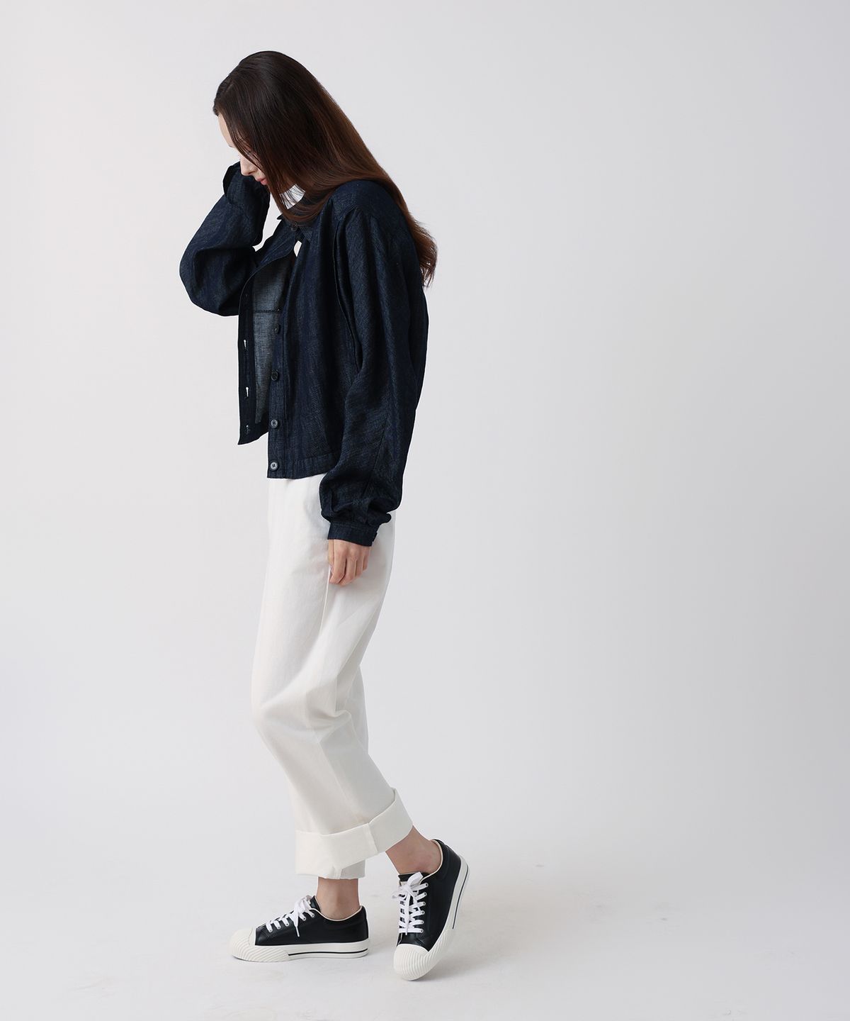 플라이뉴욕(FLY NEW YORK) 그래비스타 여성 스니커즈 블랙  NSCL3503