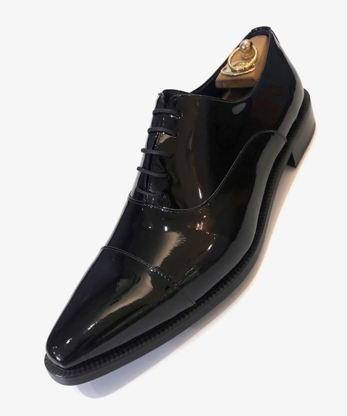 조앤슈(JOENSHOE) 헤리티지 스트레이트팁 옥스퍼드 크링크 블랙