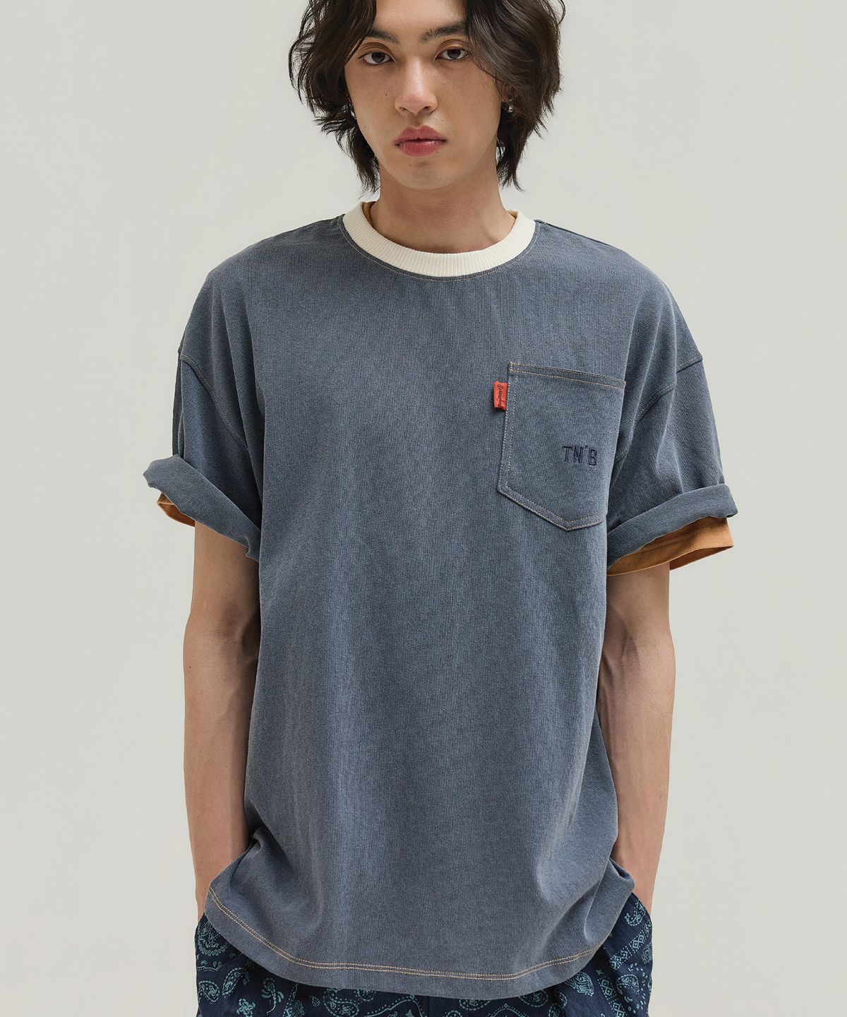 툴룬즈브릭(TOULN BRICK) TB-NO.2 Vintage WS TEE (E5910G3301)