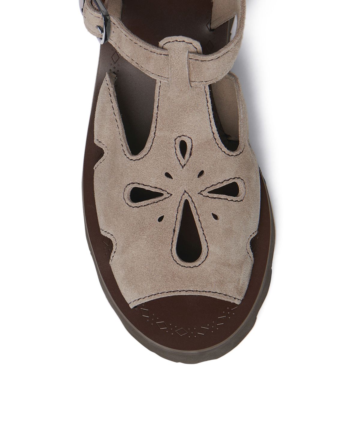 클로르(CLOR) PETAL CUTOUT SANDALS(SUEDE) - 3 colors