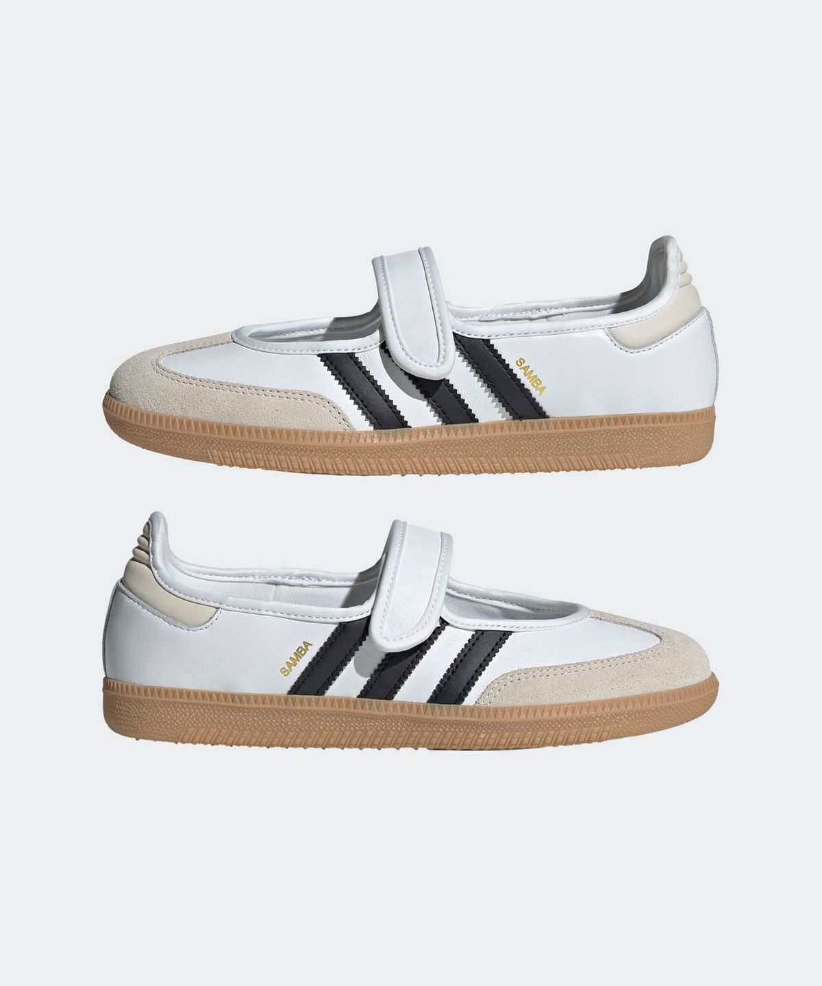 아디다스(ADIDAS) 삼바 제인 - 화이트:블랙 / JR1402