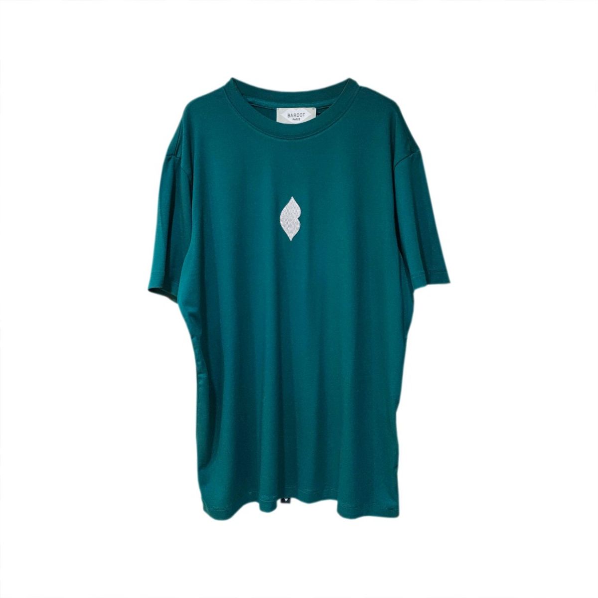 바르도(BARDOT) COTTON BASIC ROUND NECK TEE_GREEN