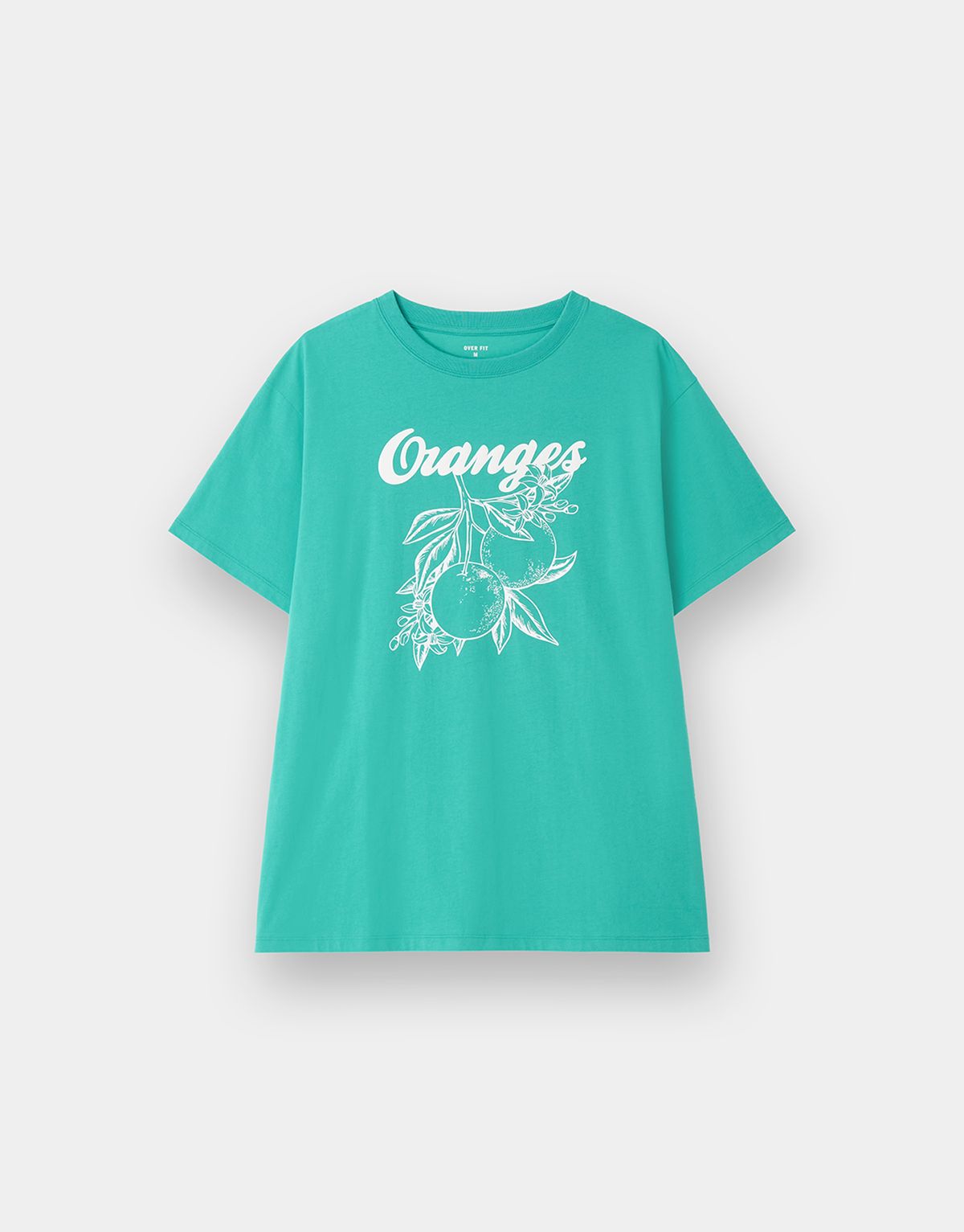 지오다노(GIORDANO) 오버핏 그래픽 티셔츠(Fruit) 395517 [6color]