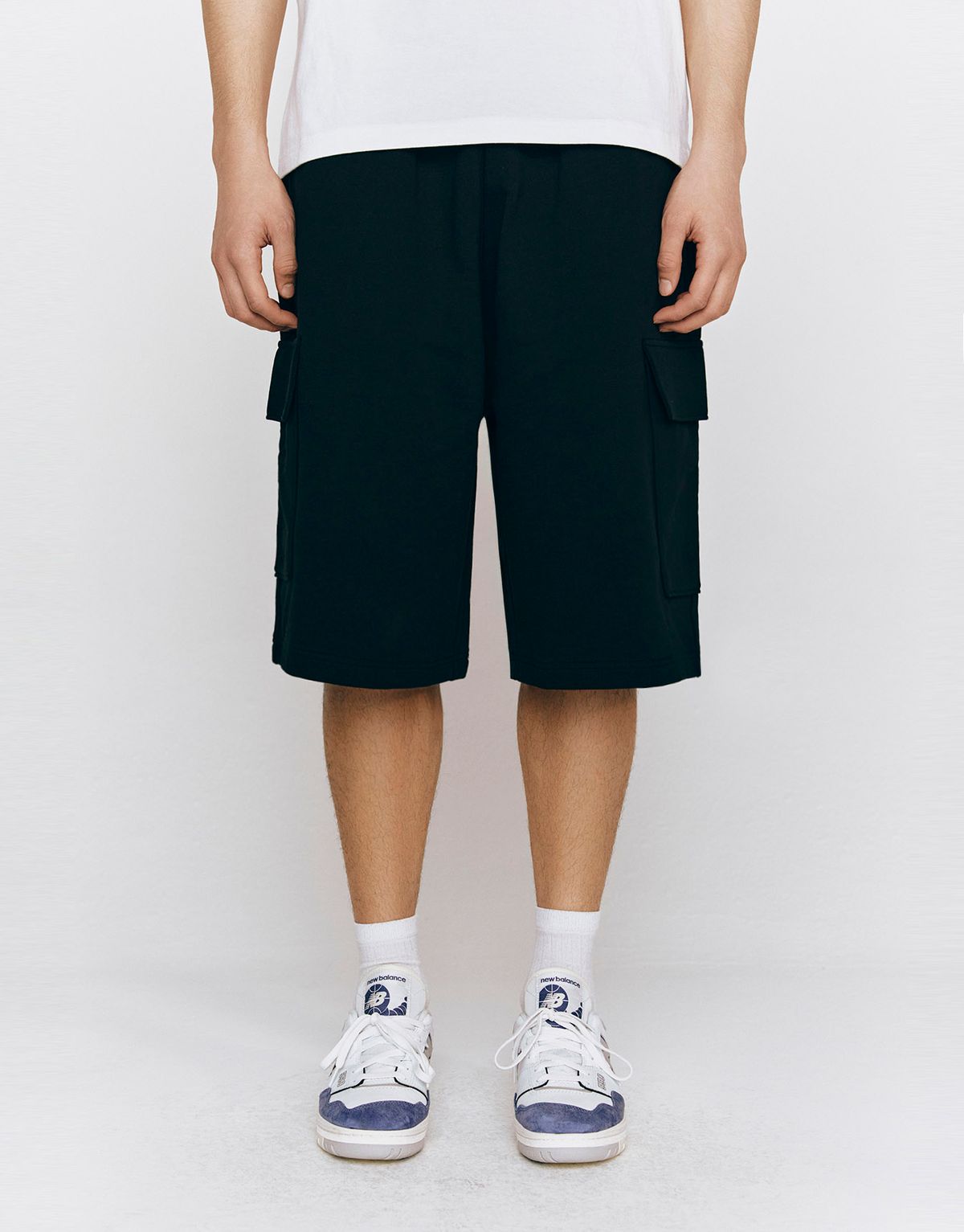 지오다노(GIORDANO) 카고 버뮤다 스웨트 쇼츠 105418 [3color]