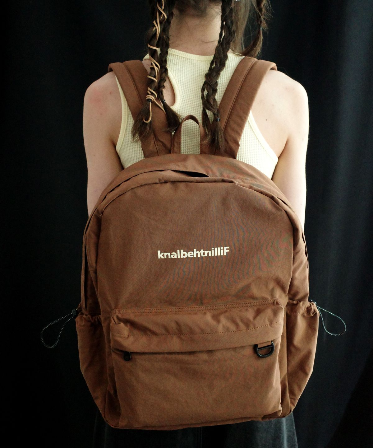 필인더블랭크(FILLINTHEBLANK) Off Back Pack (brown)