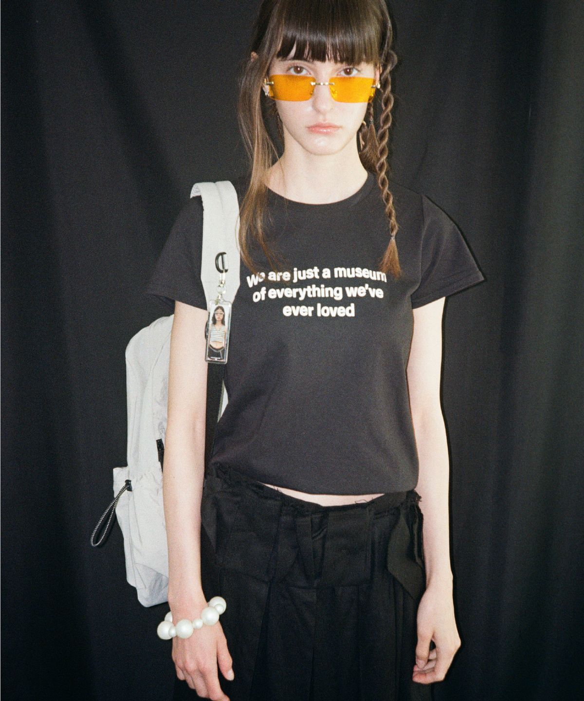 필인더블랭크(FILLINTHEBLANK) Off Back Pack (grey)