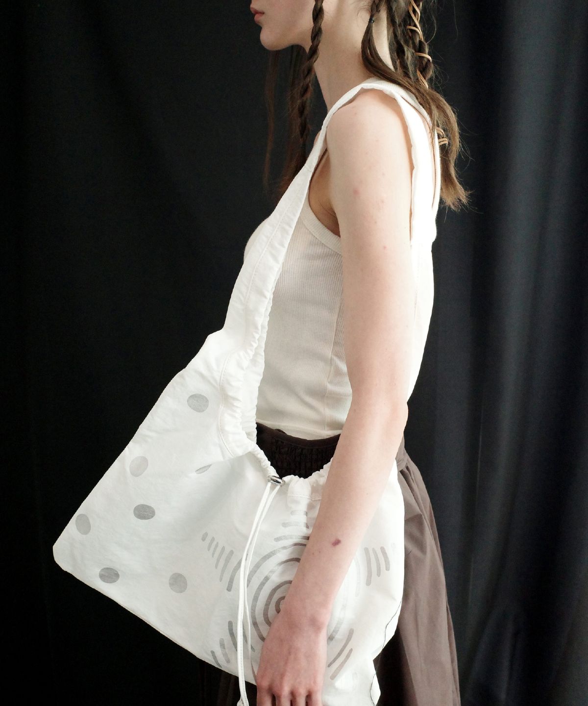 필인더블랭크(FILLINTHEBLANK) Stance Packable Multi Bag (Light)(white)