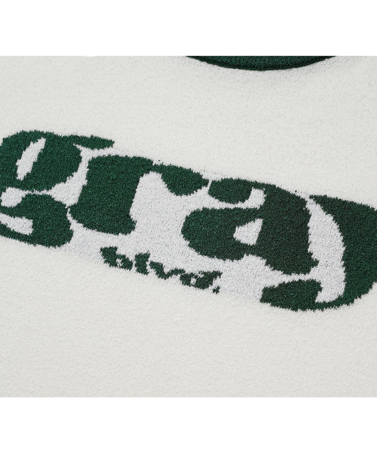 그레이블러밧(GRAYBLVD) 아라스 링거 니트 반팔 GKBST33 (GREEN)