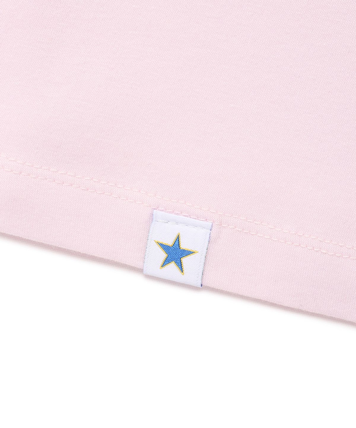 카비시(CAVISH) CAVISH X Reebok W DOUBLE LOGO EMB SS TEE PINK(CV2FMFT548B)