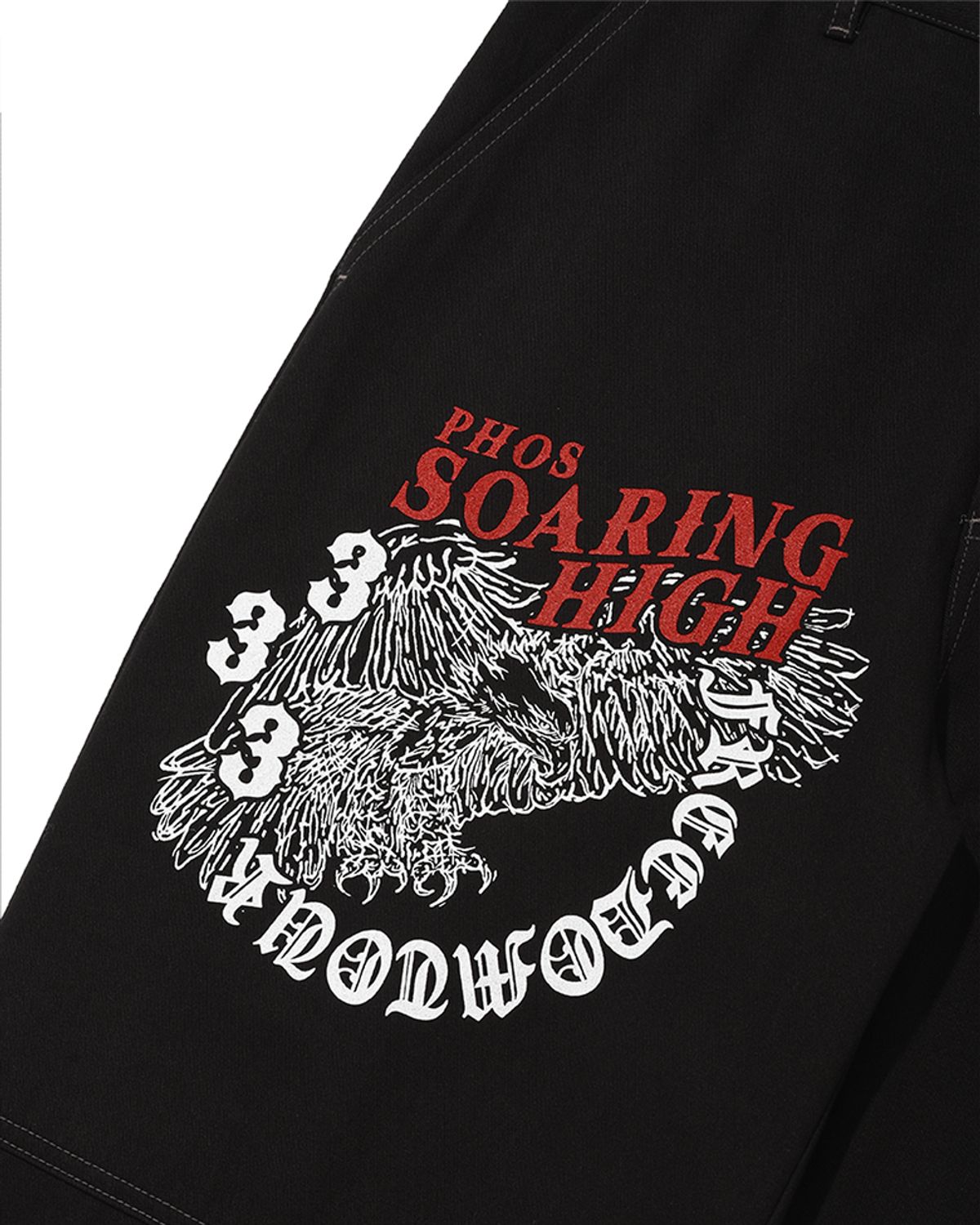 포스333(PHOS333) Hazzard005 Soaring High Hawk Pants