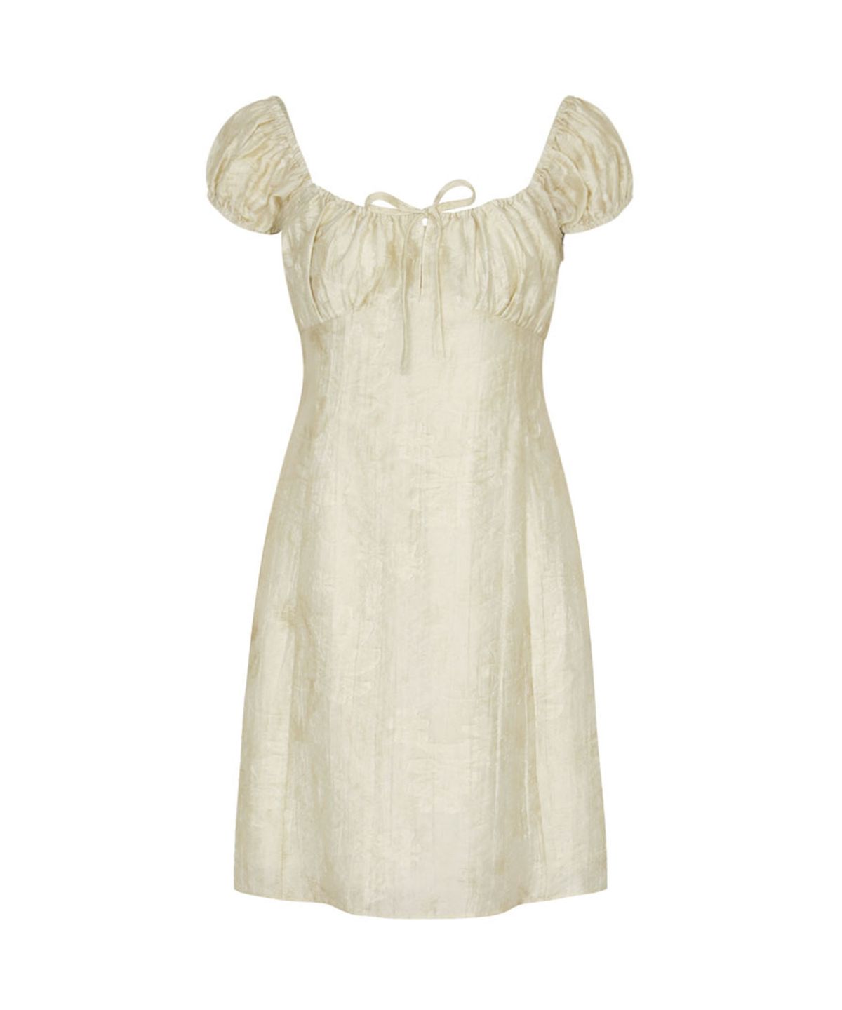 루루서울(LOULOUSEOUL) Muddy Baby Dress (Light Beige)