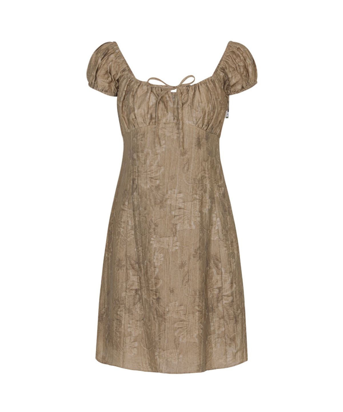 루루서울(LOULOUSEOUL) Muddy Baby Dress (Brown)