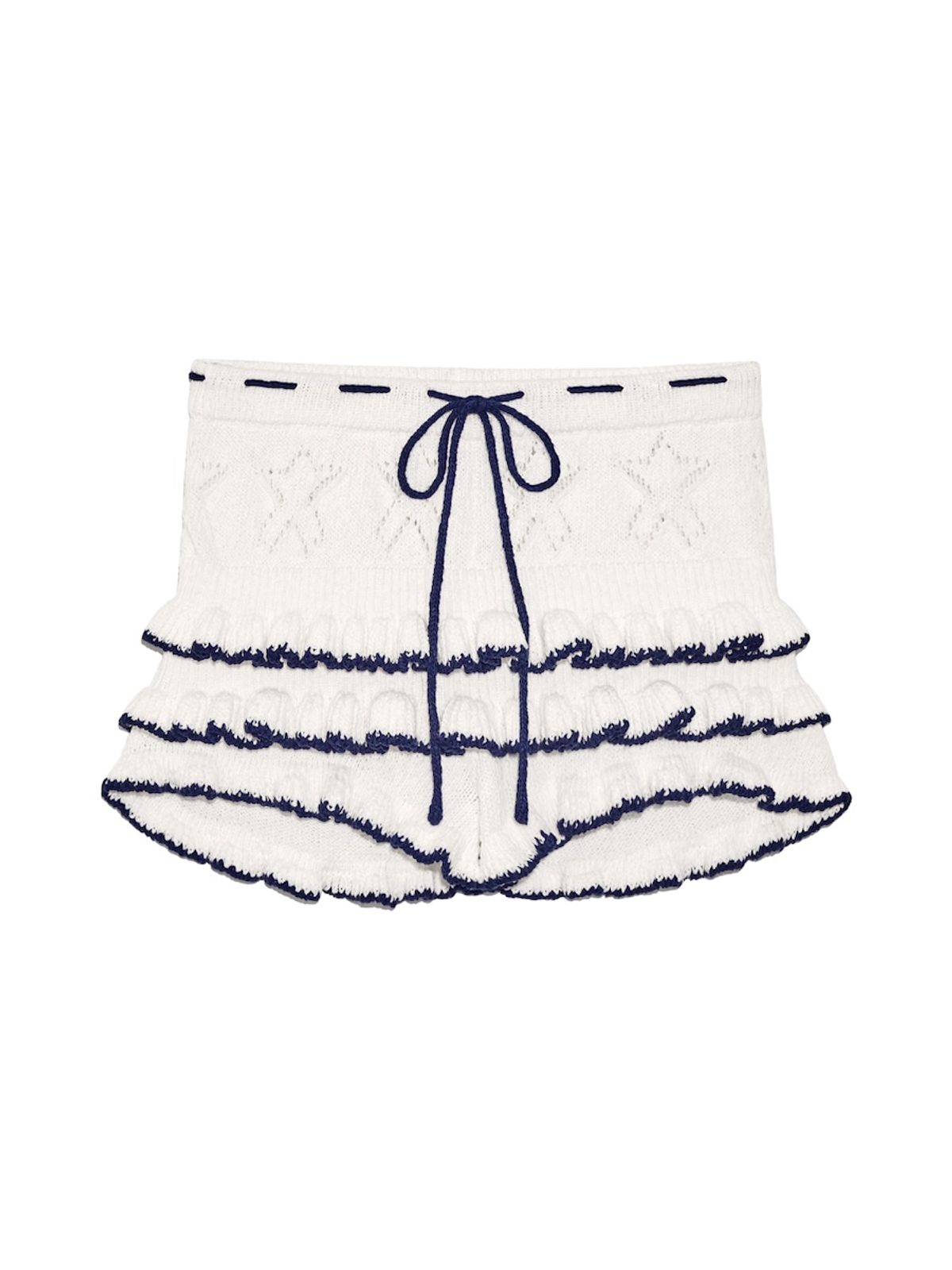 글로니(GLOWNY) CANDY POP KNIT SHORTS (2 Colors)