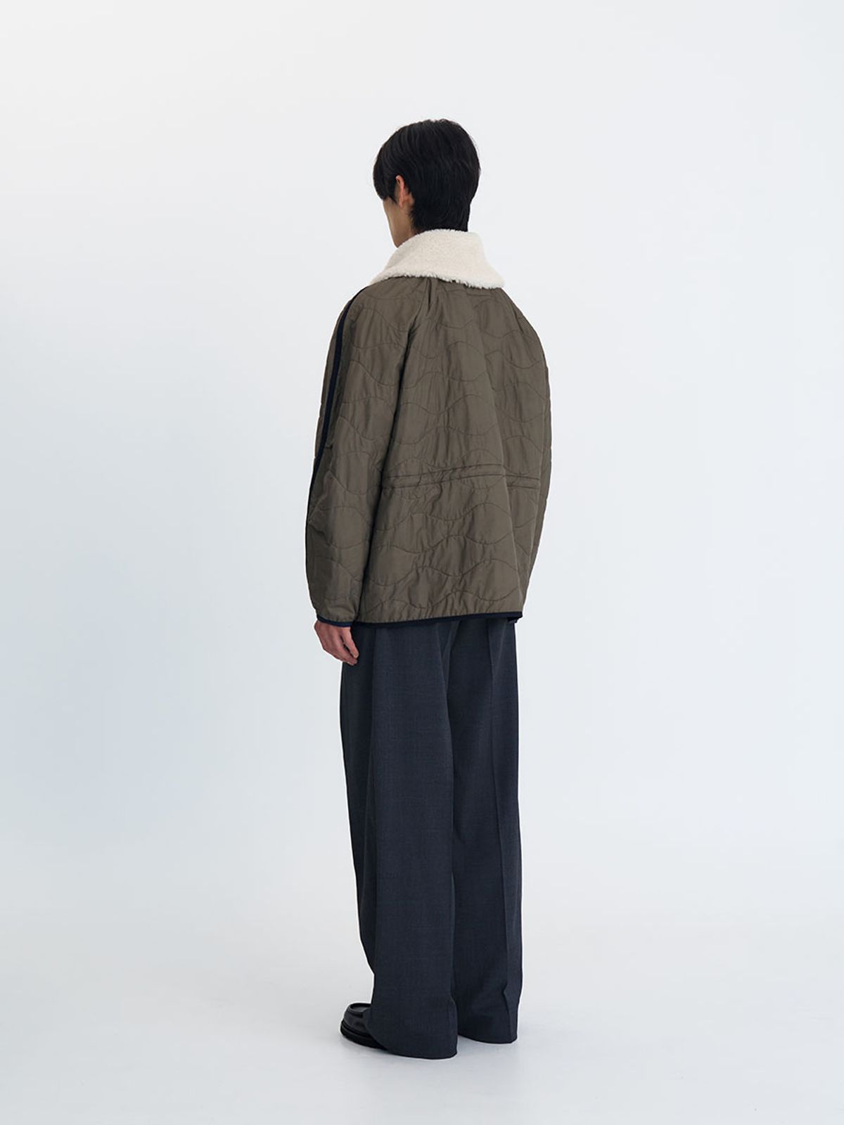 카니(CANNI) Both Side Quilting Jumper