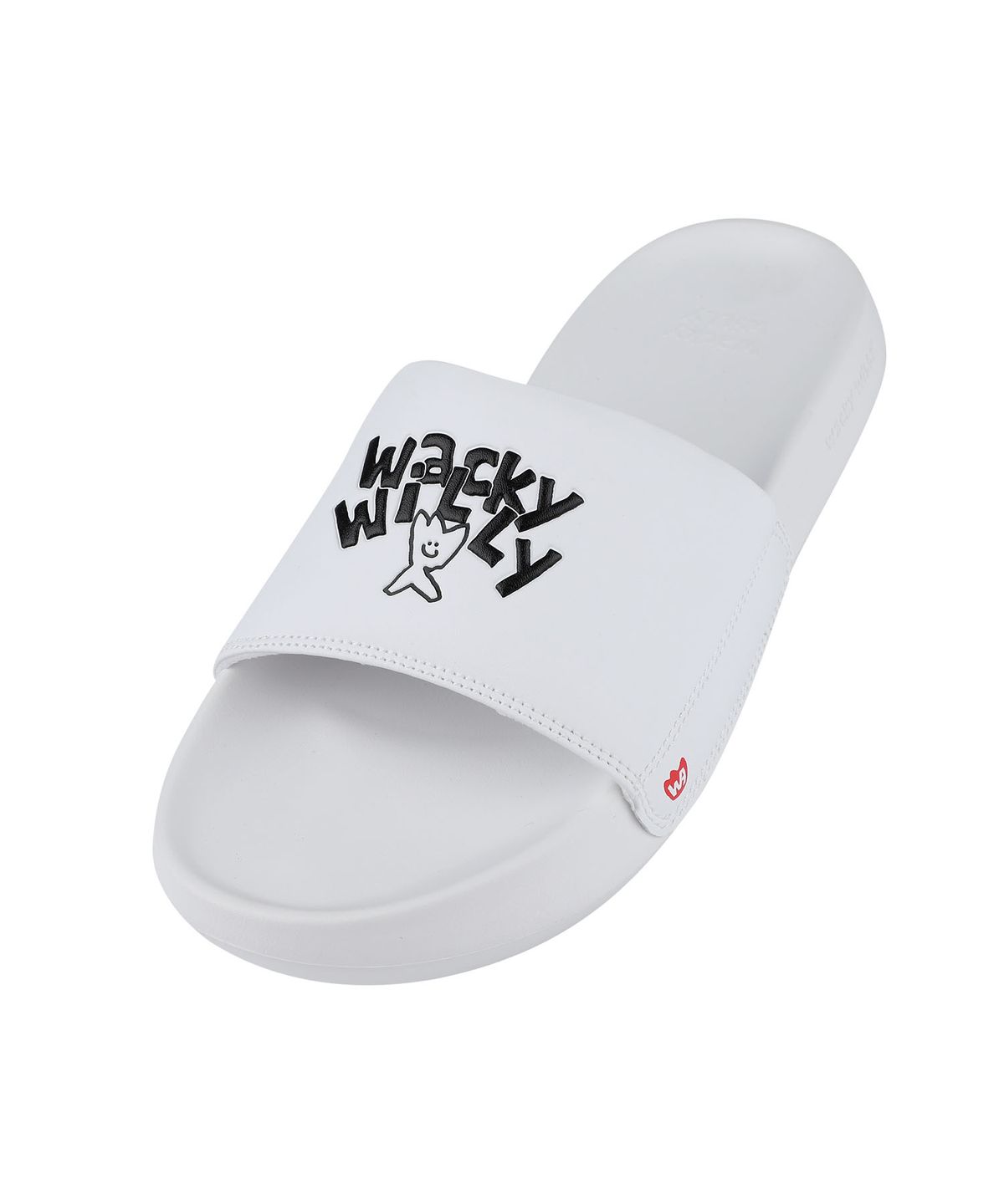 와키윌리(WACKY WILLY) 키키 베이직 슬라이드 화이트