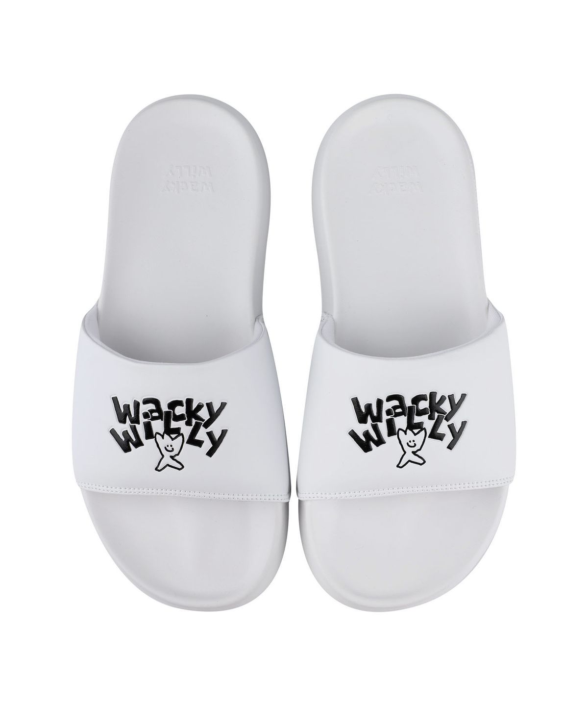 와키윌리(WACKY WILLY) 키키 베이직 슬라이드 화이트