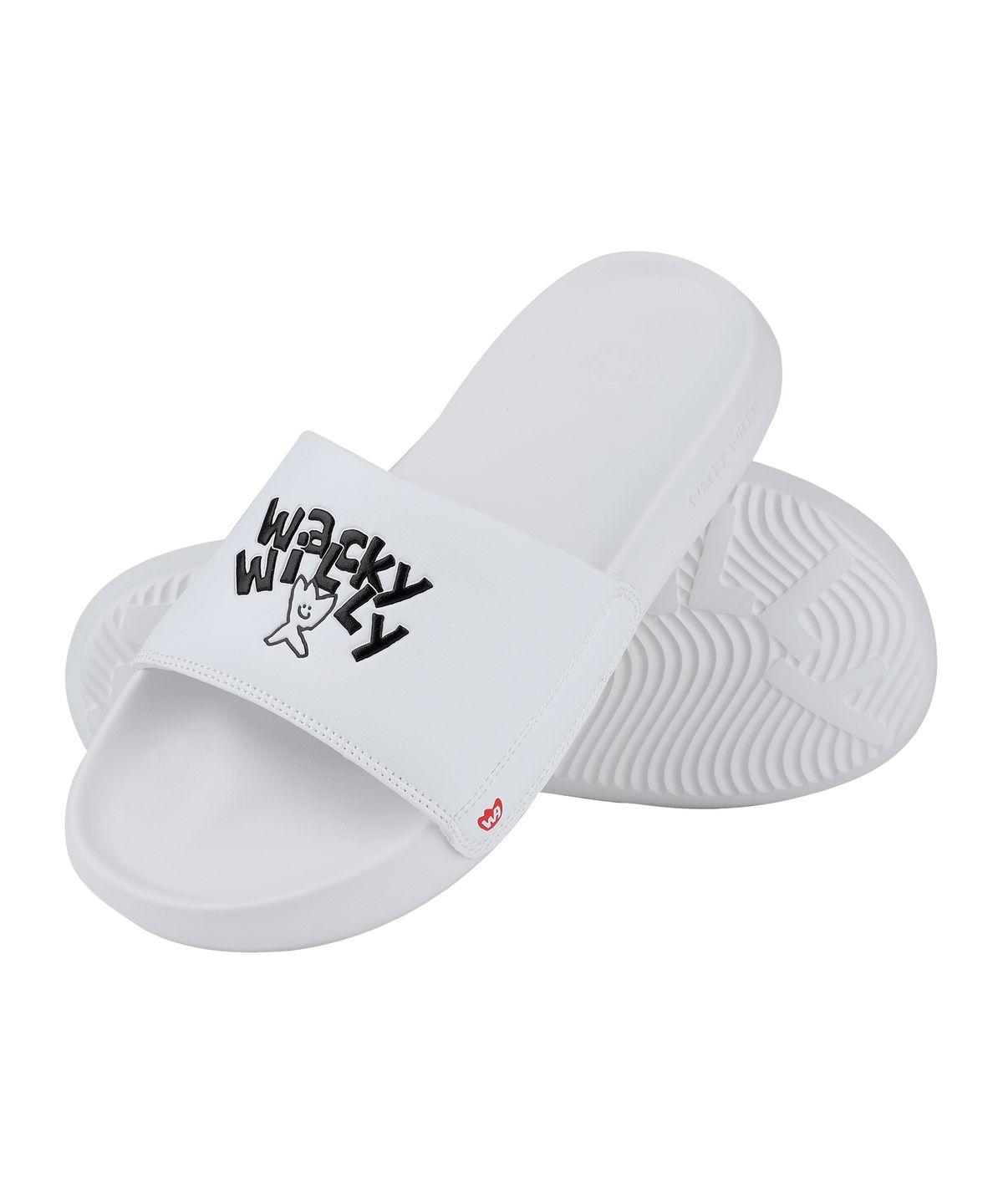 와키윌리(WACKY WILLY) 키키 베이직 슬라이드 화이트