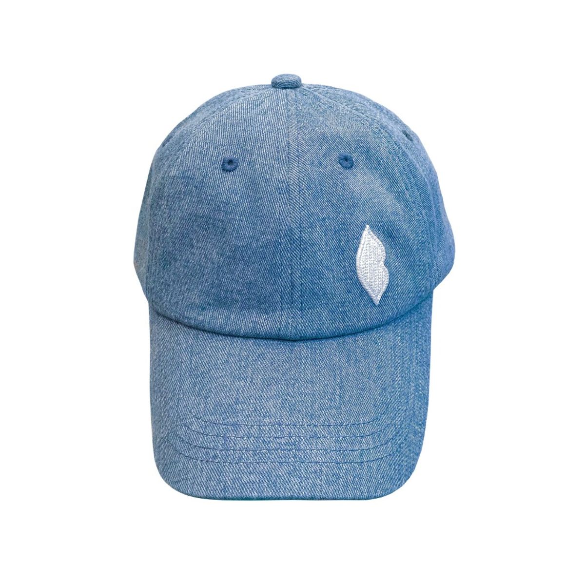 바르도(BARDOT) DENIM COTTON LOGO BALL CAP