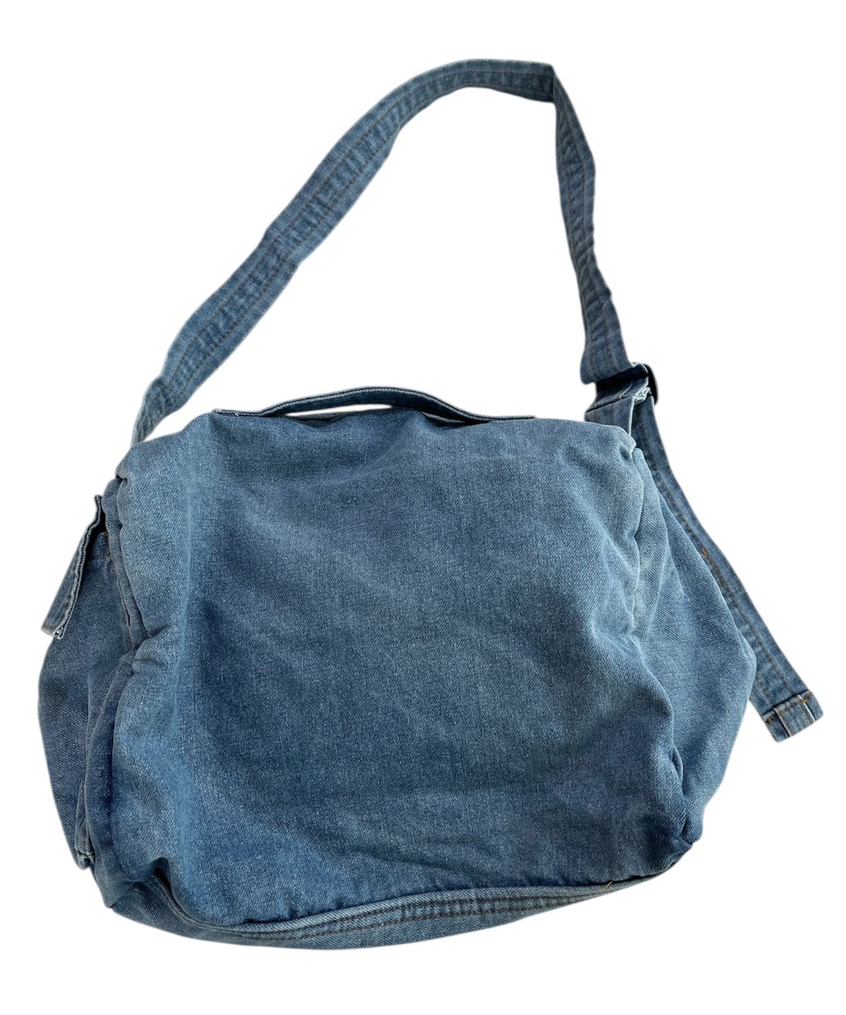 스케이터락(SK8ER ROCK) 88 Denim Corss Bag ((light blue))