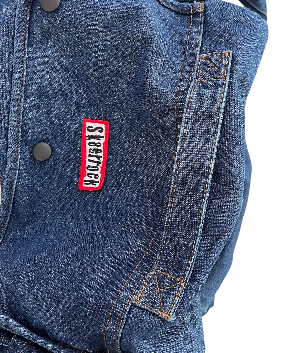 스케이터락(SK8ER ROCK) 88 Denim Corss Bag ((medium indigo))